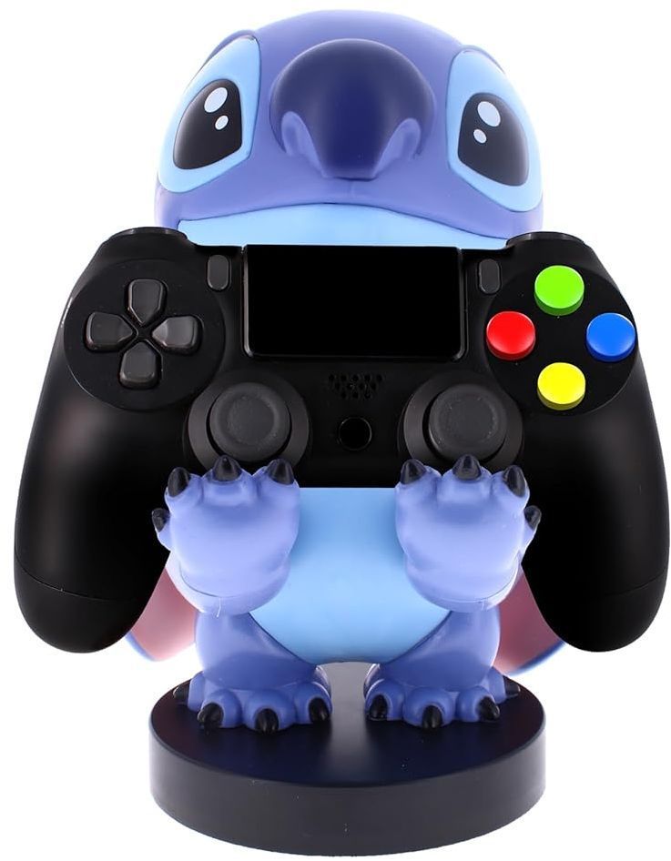 Statuetta Disney Stitch - EXQUISITE GAMING - Cable Guys - Porta cuffie, smartphone o piccolo accessorio - 20 cm