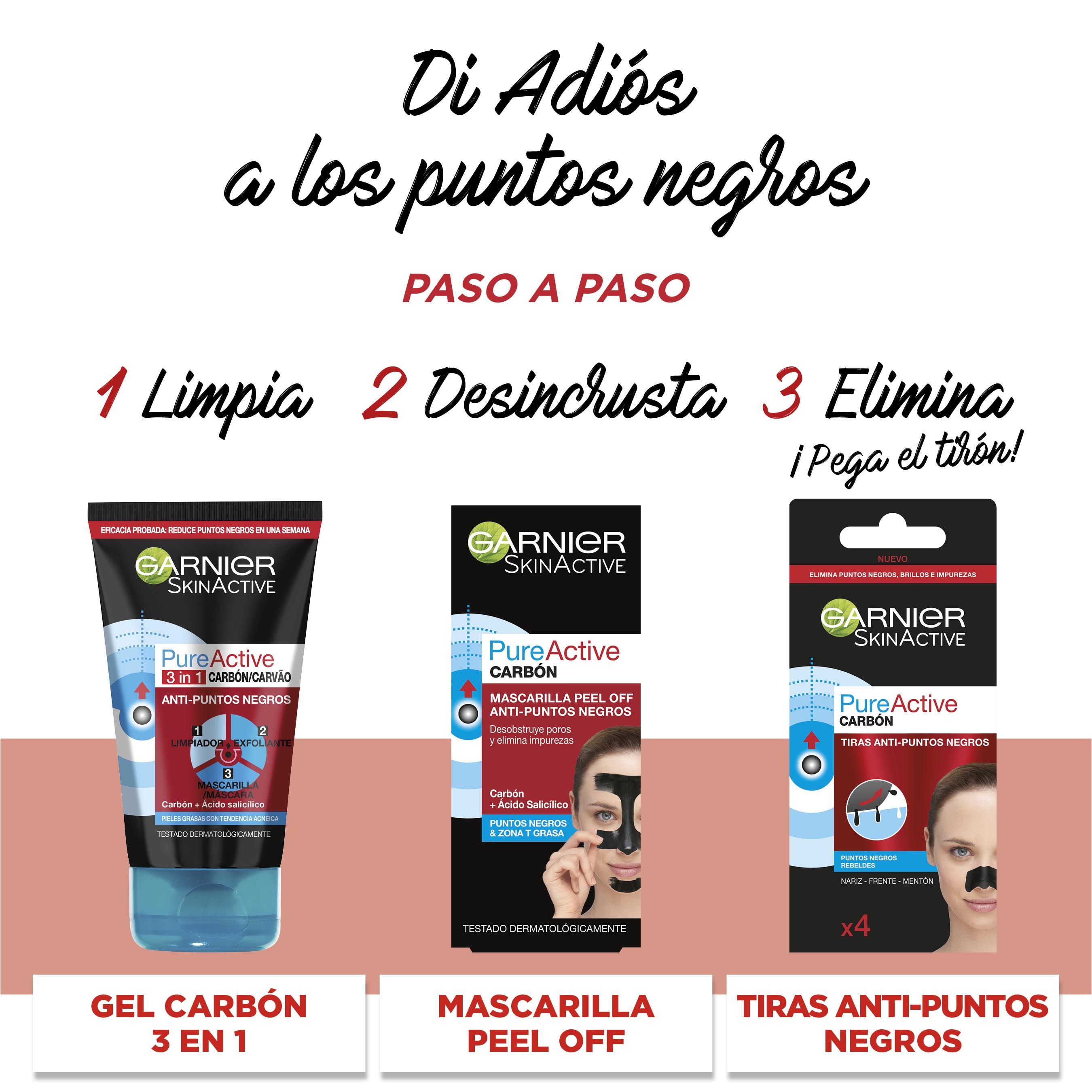 Pure Active 3-u-1 sredstvo za čišćenje s aktivnim ugljenom Čišćenje lica za muškarce