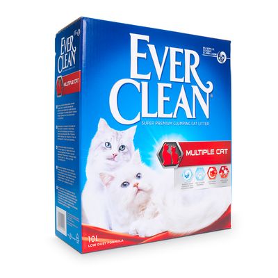 Lettiera agglomerante Ever Clean® per gatti multipli