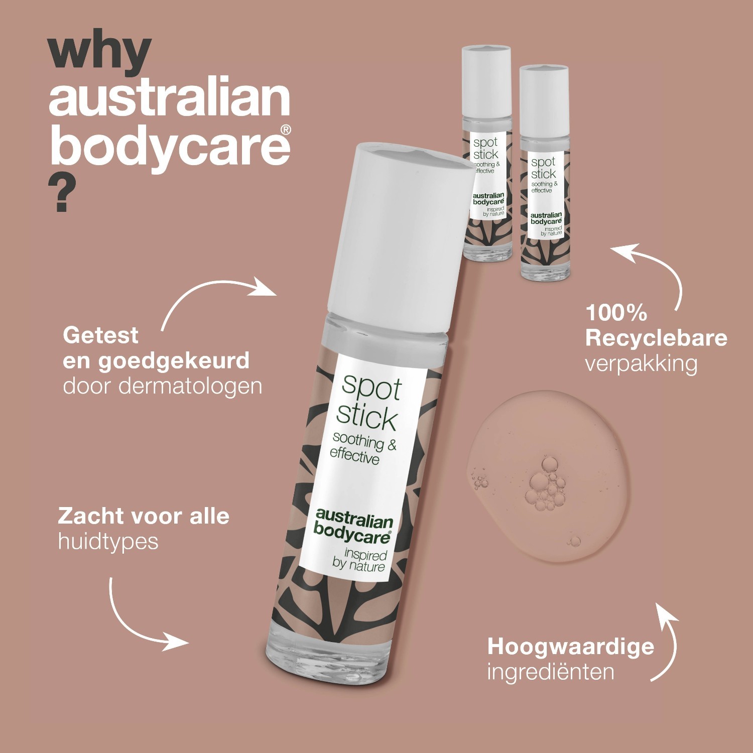 Australian Bodycare set za njegu lica 3x9ml stickovi za mrlje - 1 komad