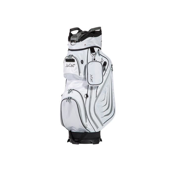 Borsa da golf JuCad Captain Dry Cart Bag - Bianco/Grigio - Golf - JuCad