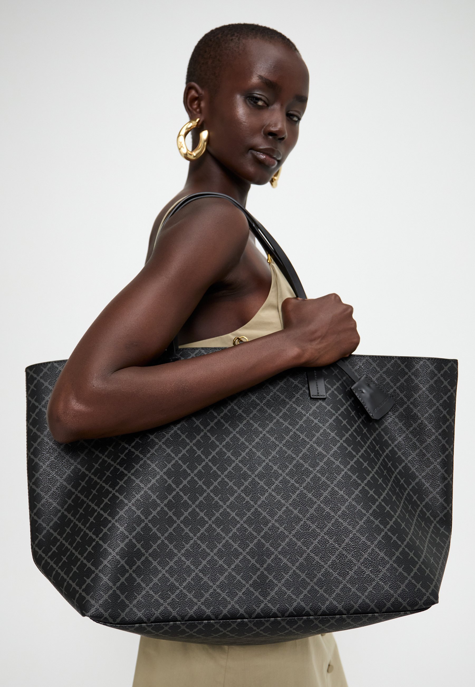 Door Malene Birger ABI TOTE - Draagtas - antraciet
