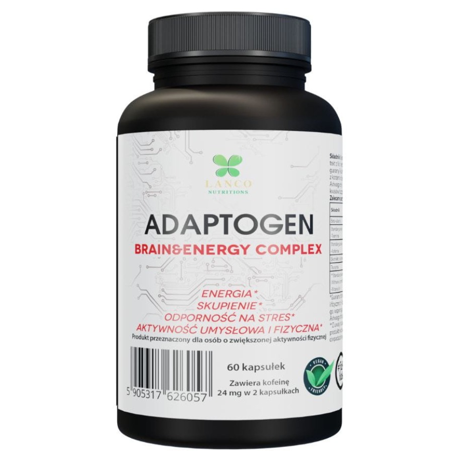 Lanco Nutritions Adaptogen kompleks za možgane in energijo