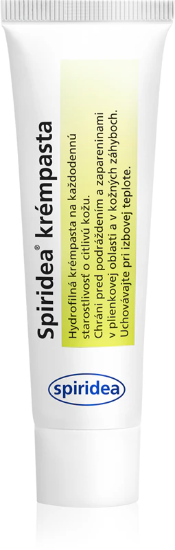 Spiridea Creme Pasta, pasta cremosa para pele sensível.
