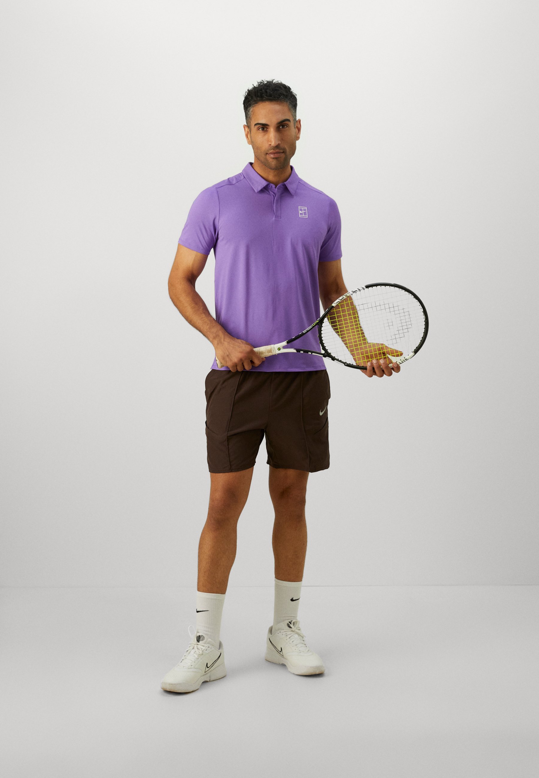 Nike Performance COURT ADVANTAGE - Poloshirt - actie druif