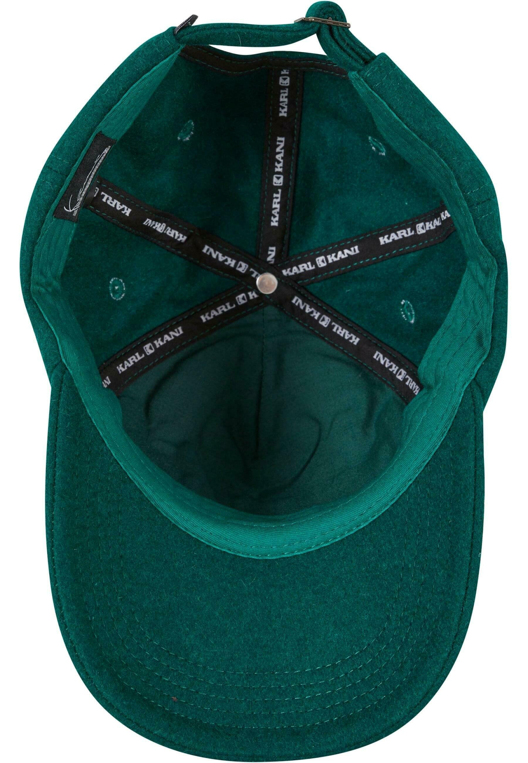 Karl Kani COLLEGE SIGNATURE WOOL BLEND - Cap - staubiges Grün