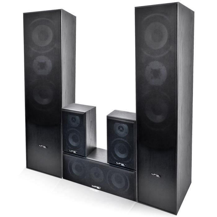Home cinema systeem - LTC Audio - E1004 - 5 luidsprekers - 850W - USB/Bluetooth/SD/FM