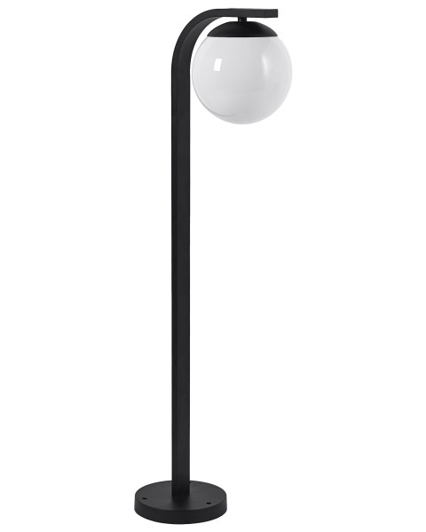Ogrodowy słupek oświetleniowy lampa czarna