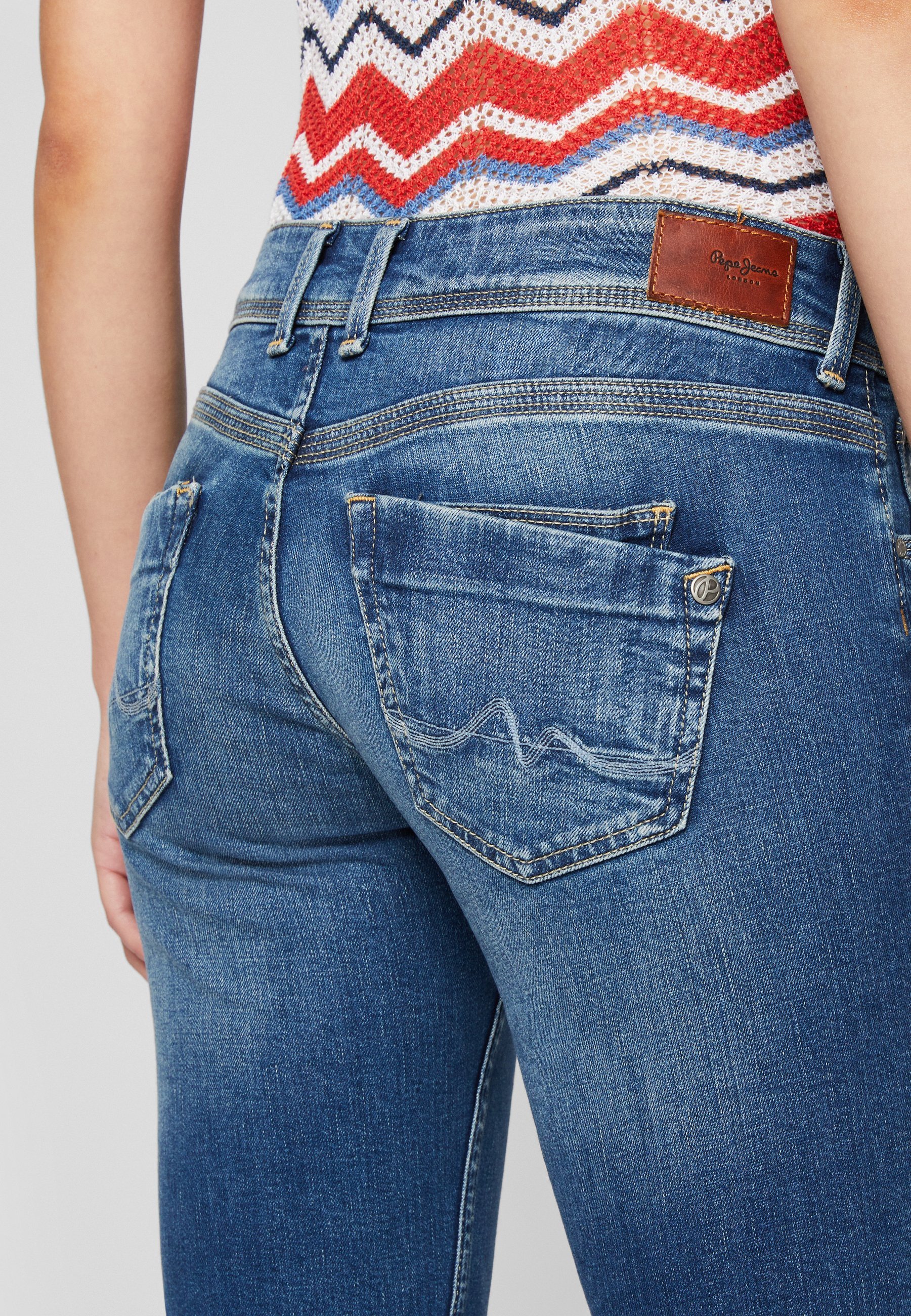 Pepe Jeans HOLLY - Jean skinny - denim