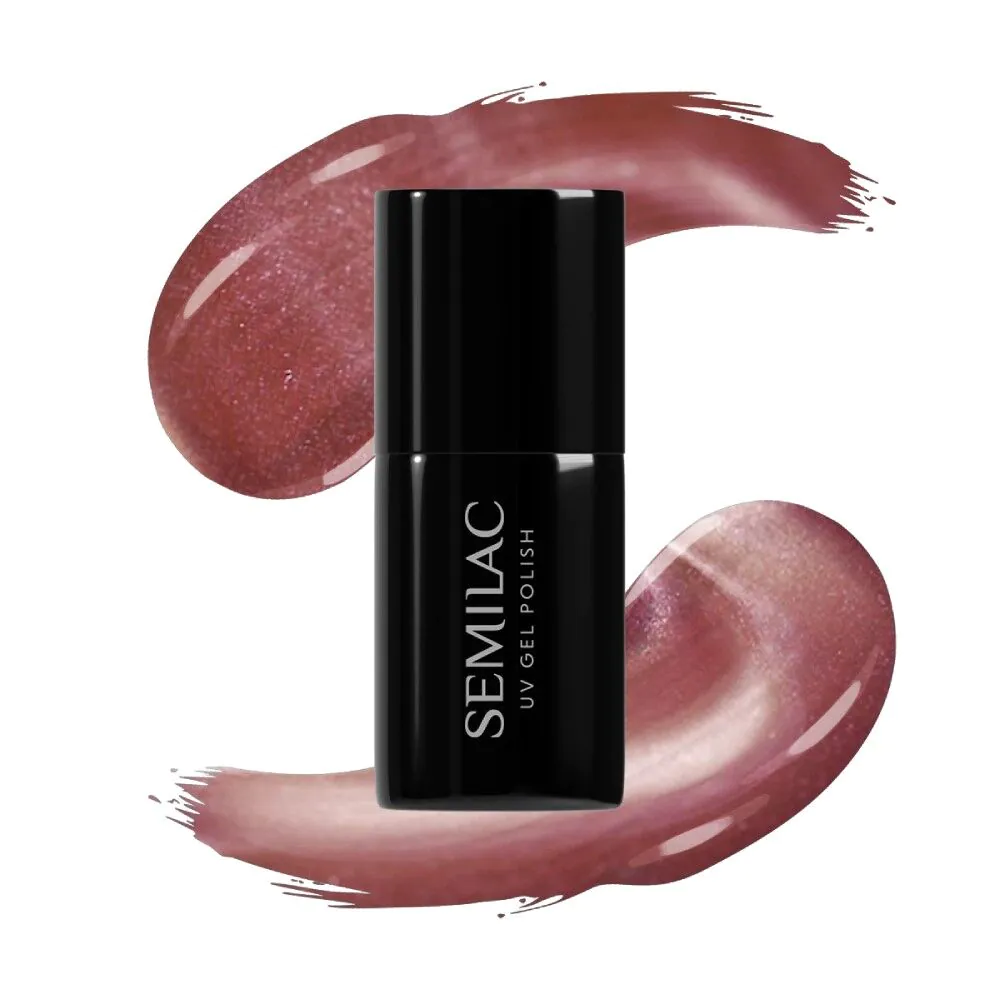 Semilac Lakier hybrydowy UV Hybrid, 663 Blush Gloss