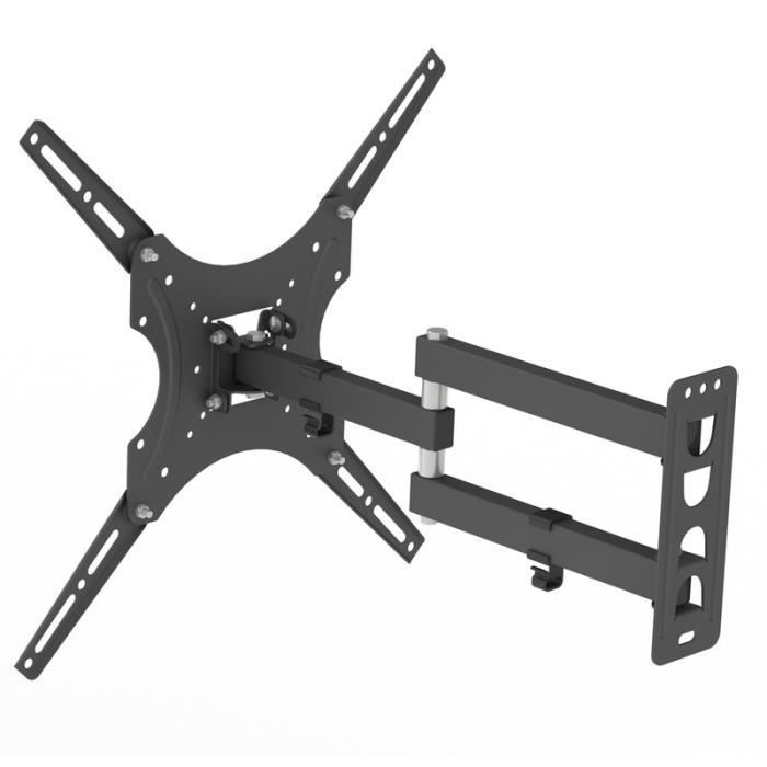 Soporte de pared para televisores LED, LCD y curvos de 26 a 55 pulgadas - Soporte inclinable y giratorio - Compatible con VESA hasta 400 x 400 mm