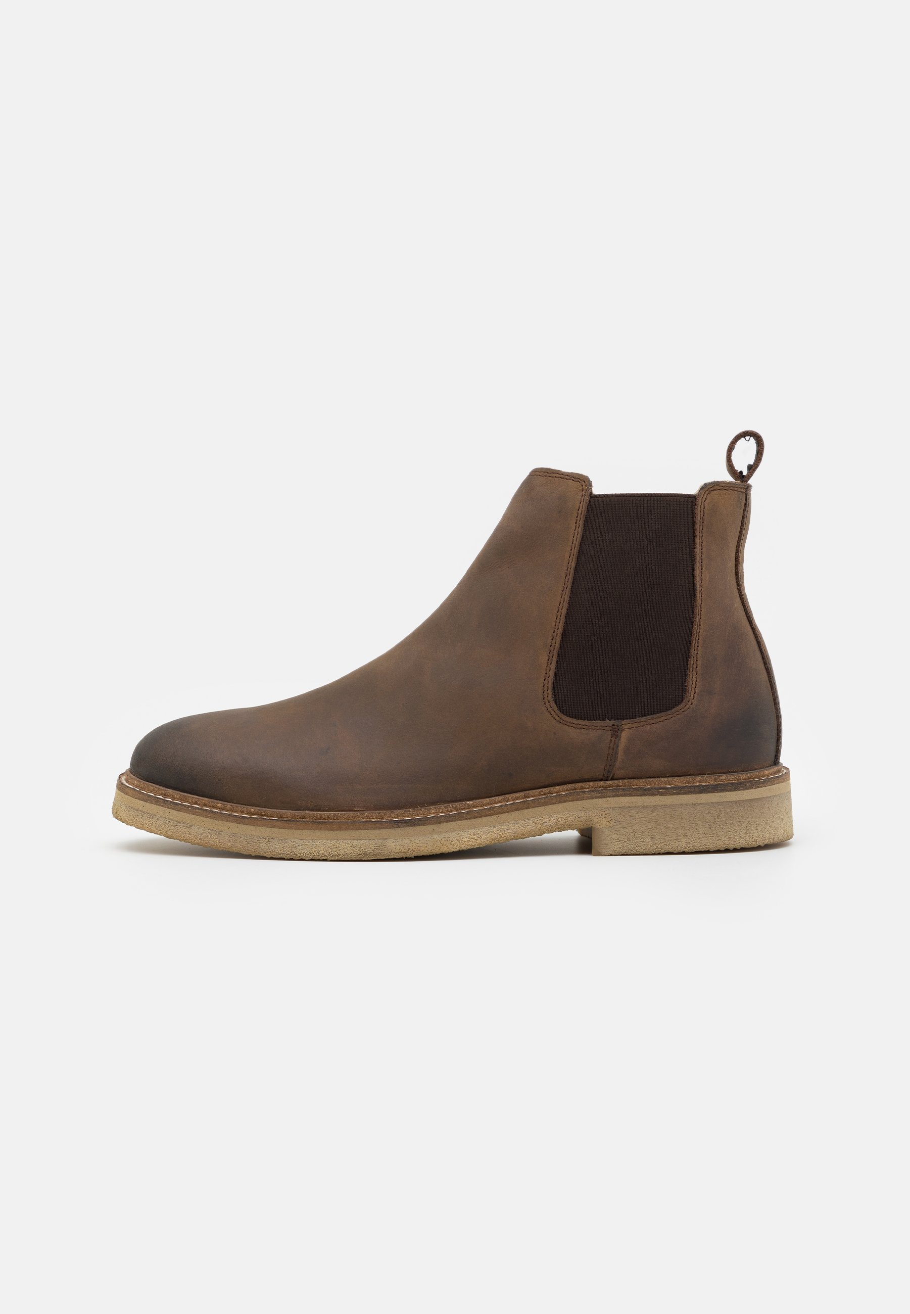 Zign LEATHER - Klassieke enkellaarsjes - bruin