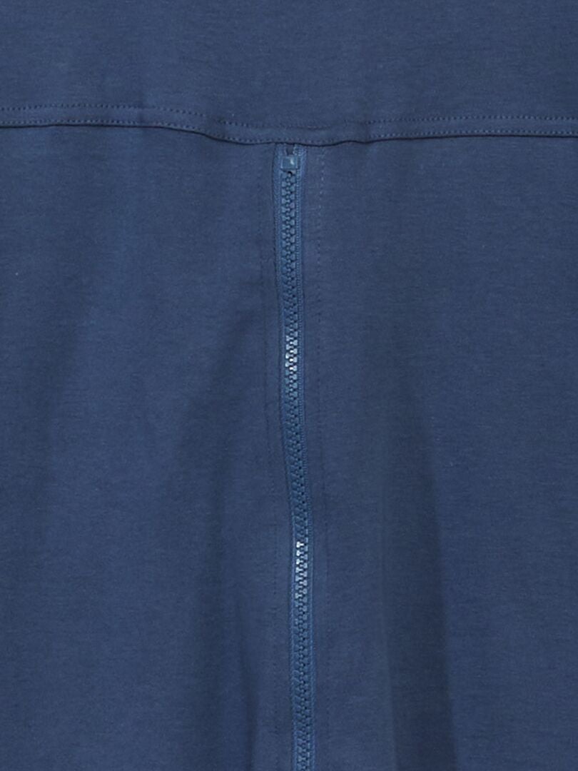 Conjunto de treino com fecho de correr - So Easy - AZUL