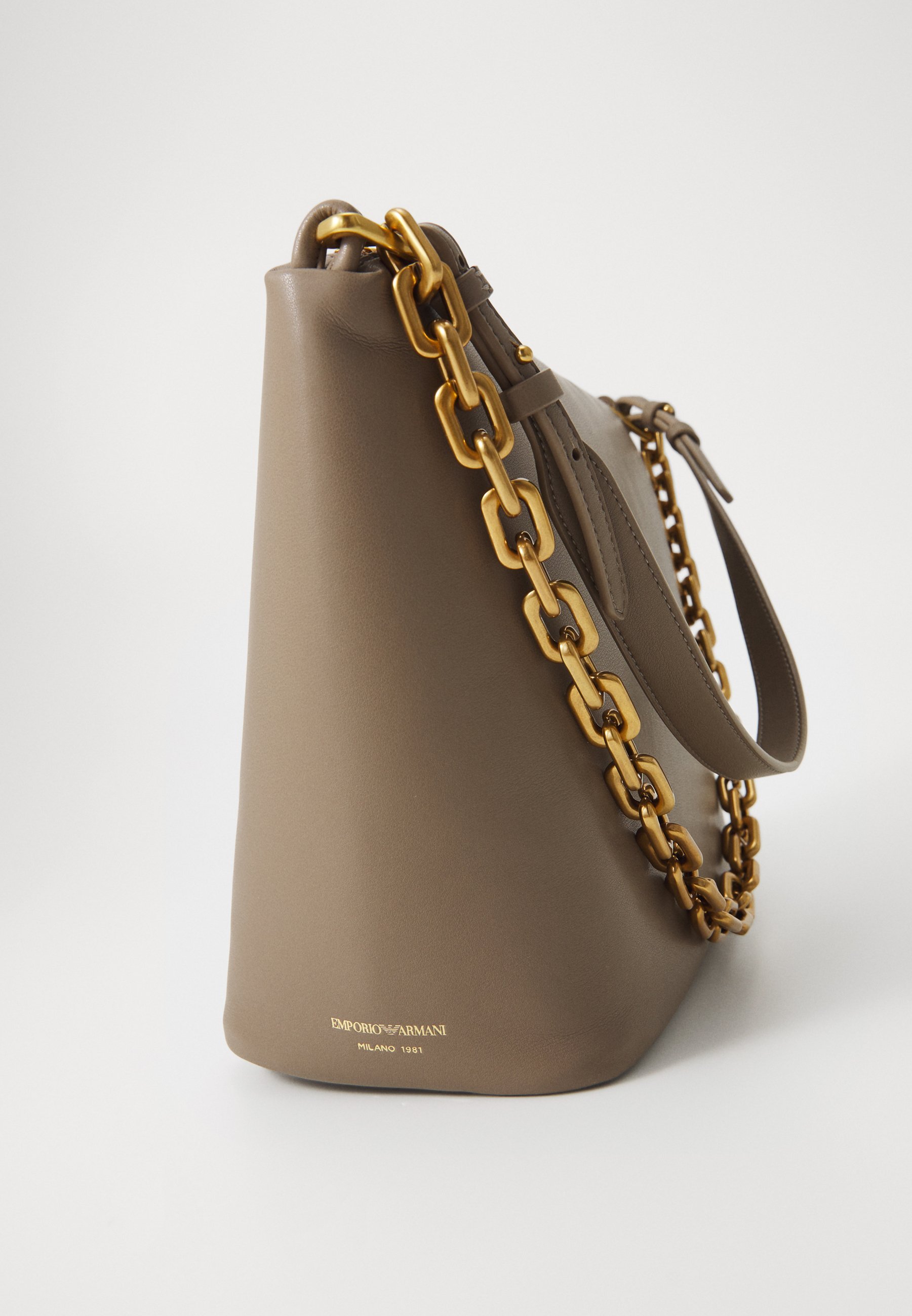 Borsa a tracolla Emporio Armani - Borsa a mano - tortora