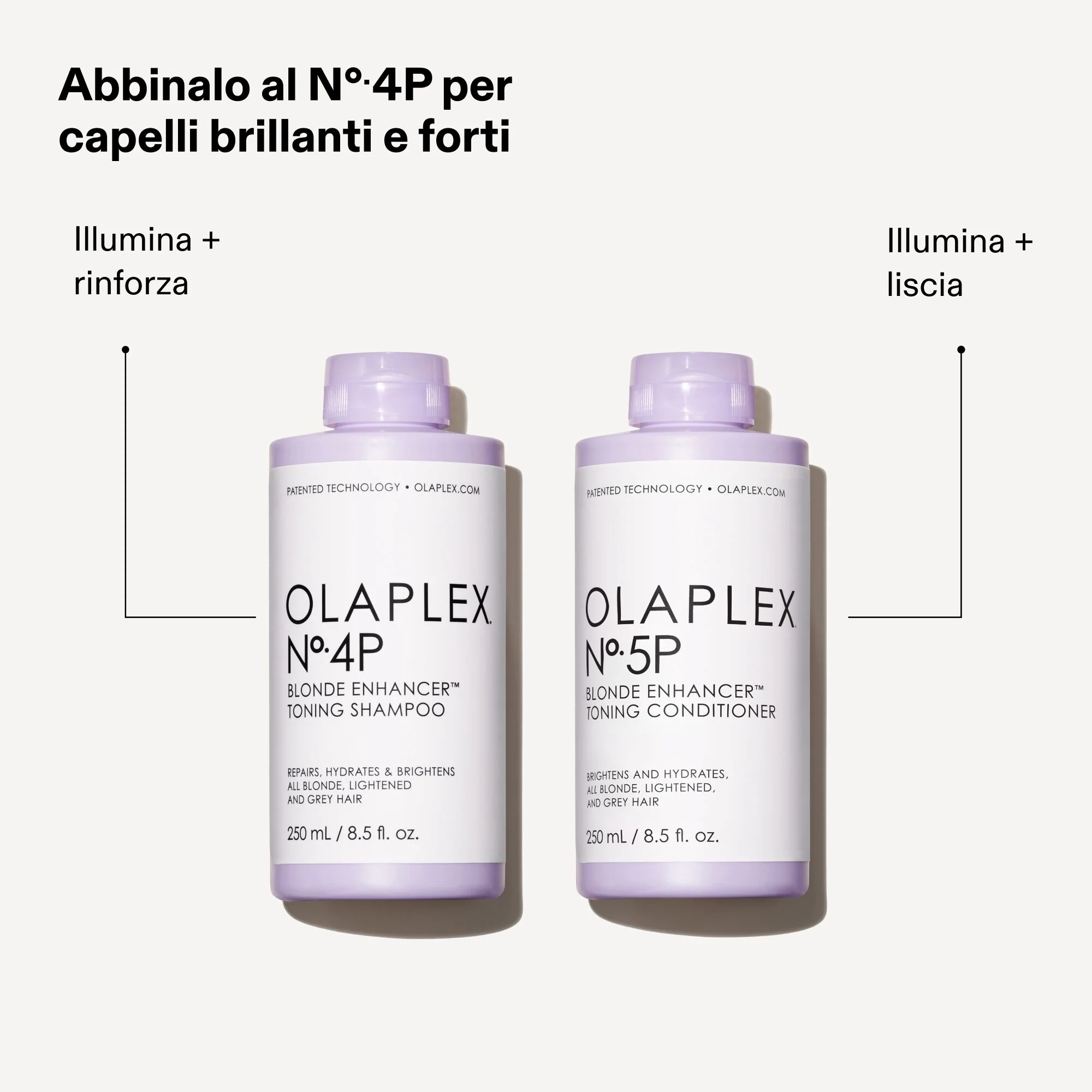 Cura dei Capelli N°.5P Blonde Enhancer™ Toning Conditioner - Balsamo Protezione Colore Capelli, Balsamo Nutriente Capelli