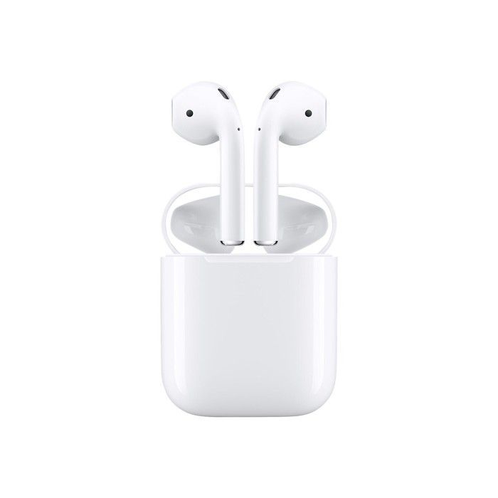 Auriculares inalámbricos Apple AirPods de segunda generación (2019) con estuche de carga.