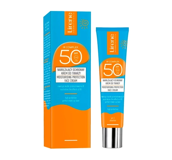 Lirene Sun nawilżający ochronny krem do twarzy SPF50 40 ml