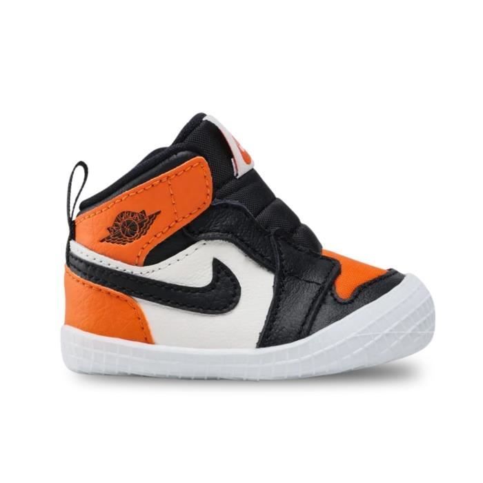 Zapatillas Nike Air Jordan 1 para cuna, para bebés y niños pequeños, color blanco AT3745-108