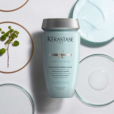 Kérastase Specifique Bain Riche Dermo-Calm Beroligende Sjampo for Sensitiv, Tørr Hodebunn 250 ml