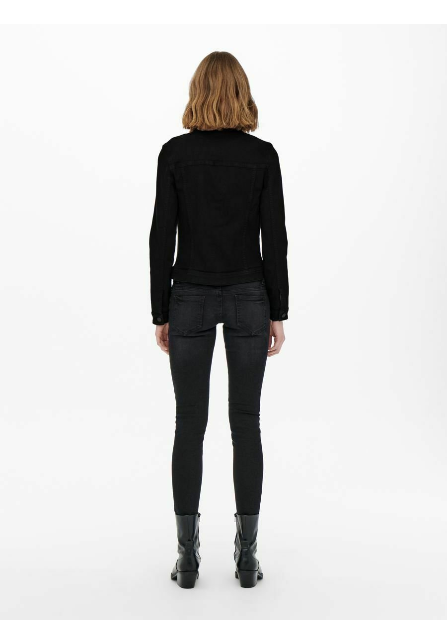 ONLY ONLWONDER JACKET - Spijkerjas - zwarte spijkerstof