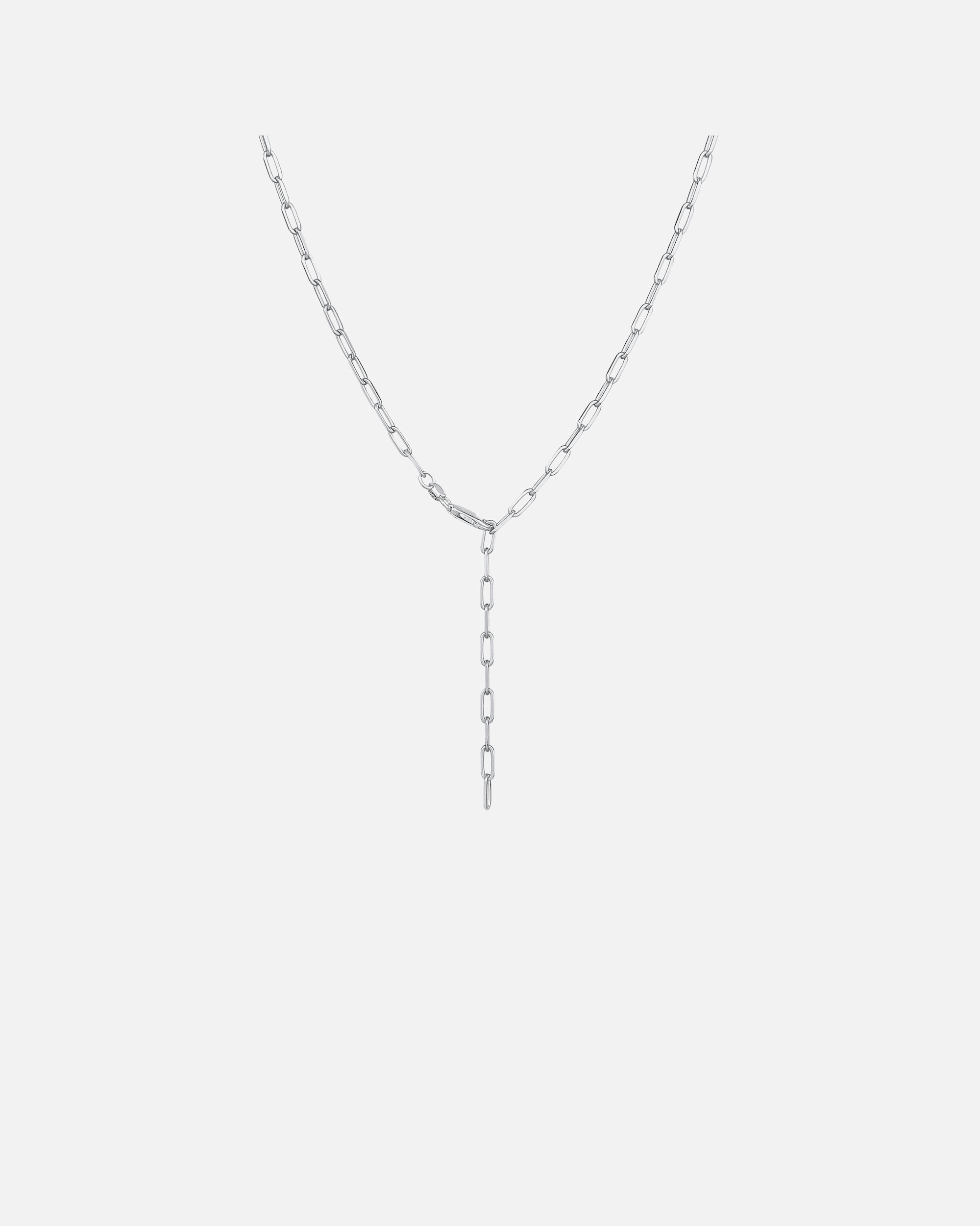 Elli Femmes Chaîne en Y Maillons Ovales Grossier Intemporel en argent sterling 925 plaqué or