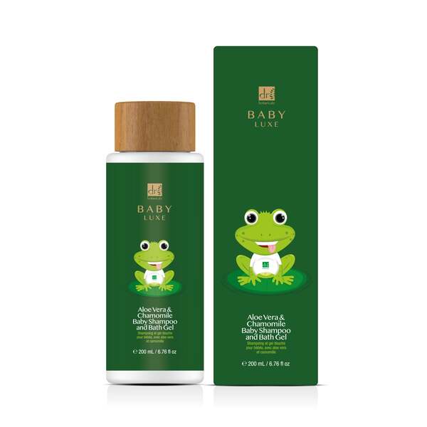 Dětský šampon a koupelový gel Dr. Botanicals Baby Lux Aloe Vera
