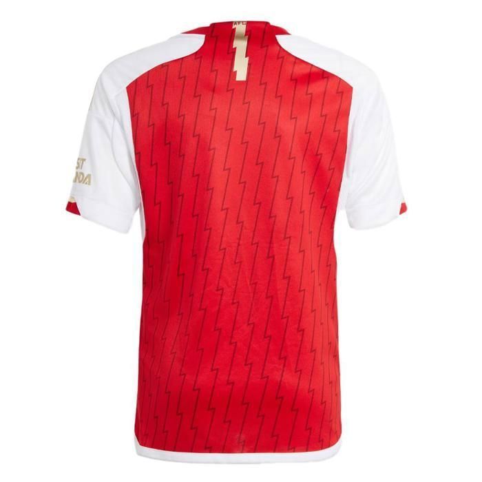 Maglia da calcio Adidas Arsenal da uomo, rossa/bianca, stagione 23/24