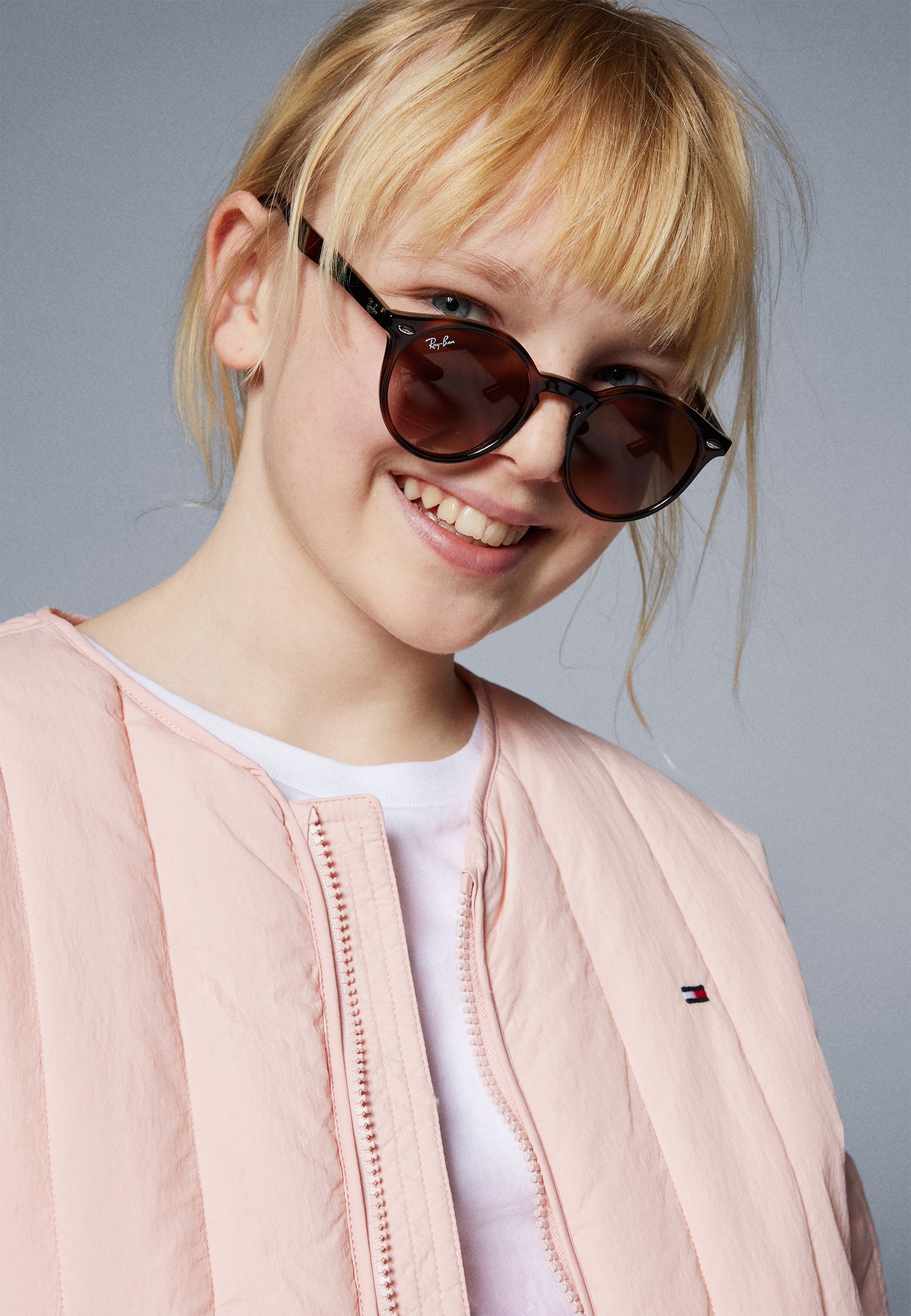 Ray-Ban 7-10 jaar unisex - zonnebril - bruin