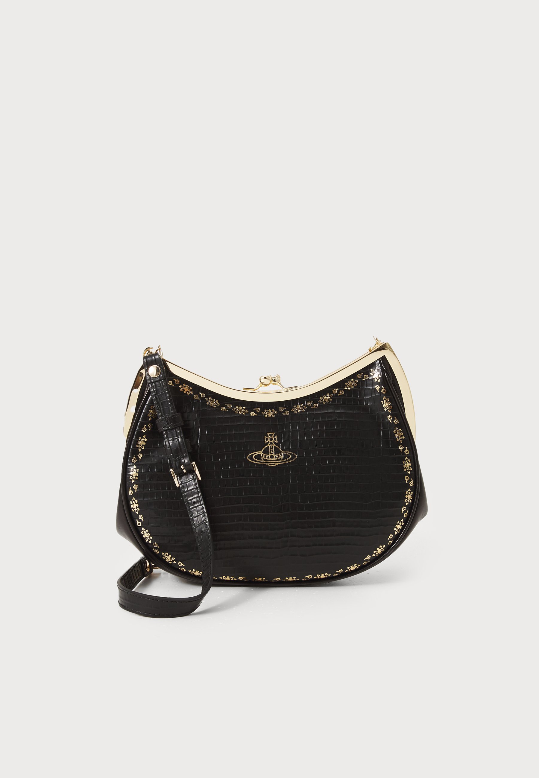 Sac à main Vivienne Westwood CHARM FRAME - Noir