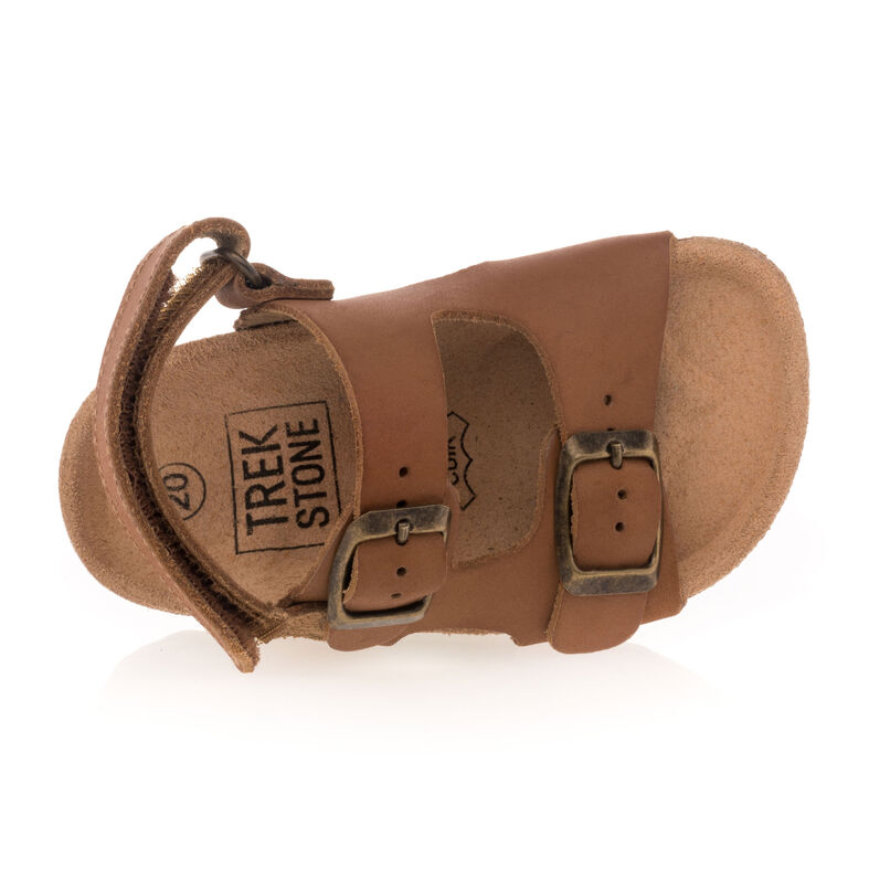 Brune sandaler/sko med åpen tå til babygutt