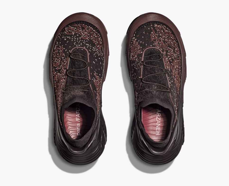 HOKA Restore Chukka Paria Farzaneh Chocolate