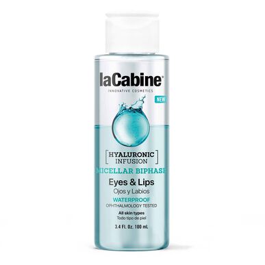 laCabine Hyaluronic Infusion Micellar Biphase Makeup Remover för ögon och läppar 100 ml