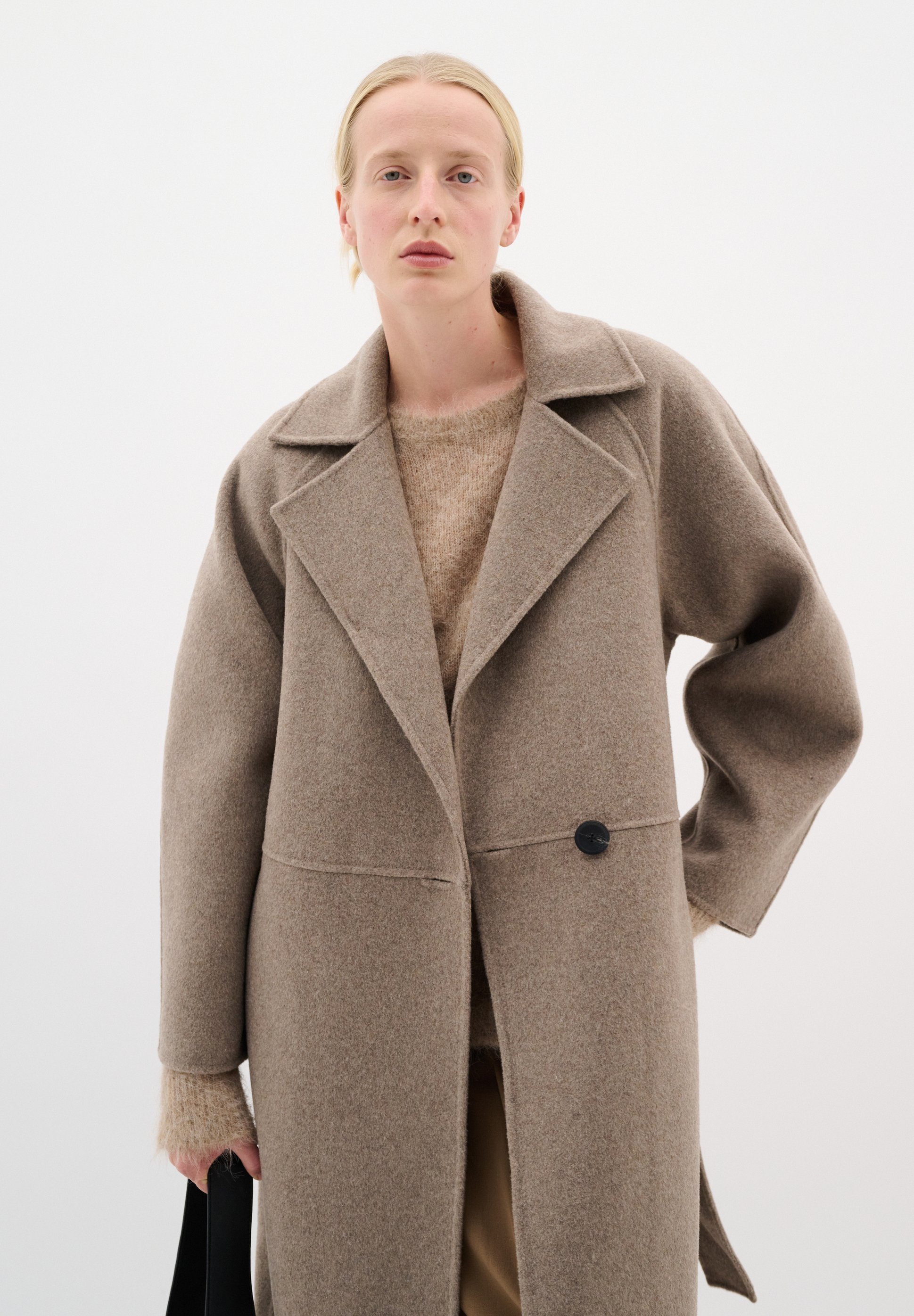 InWear Classic jas - zandgrijs gemêleerd