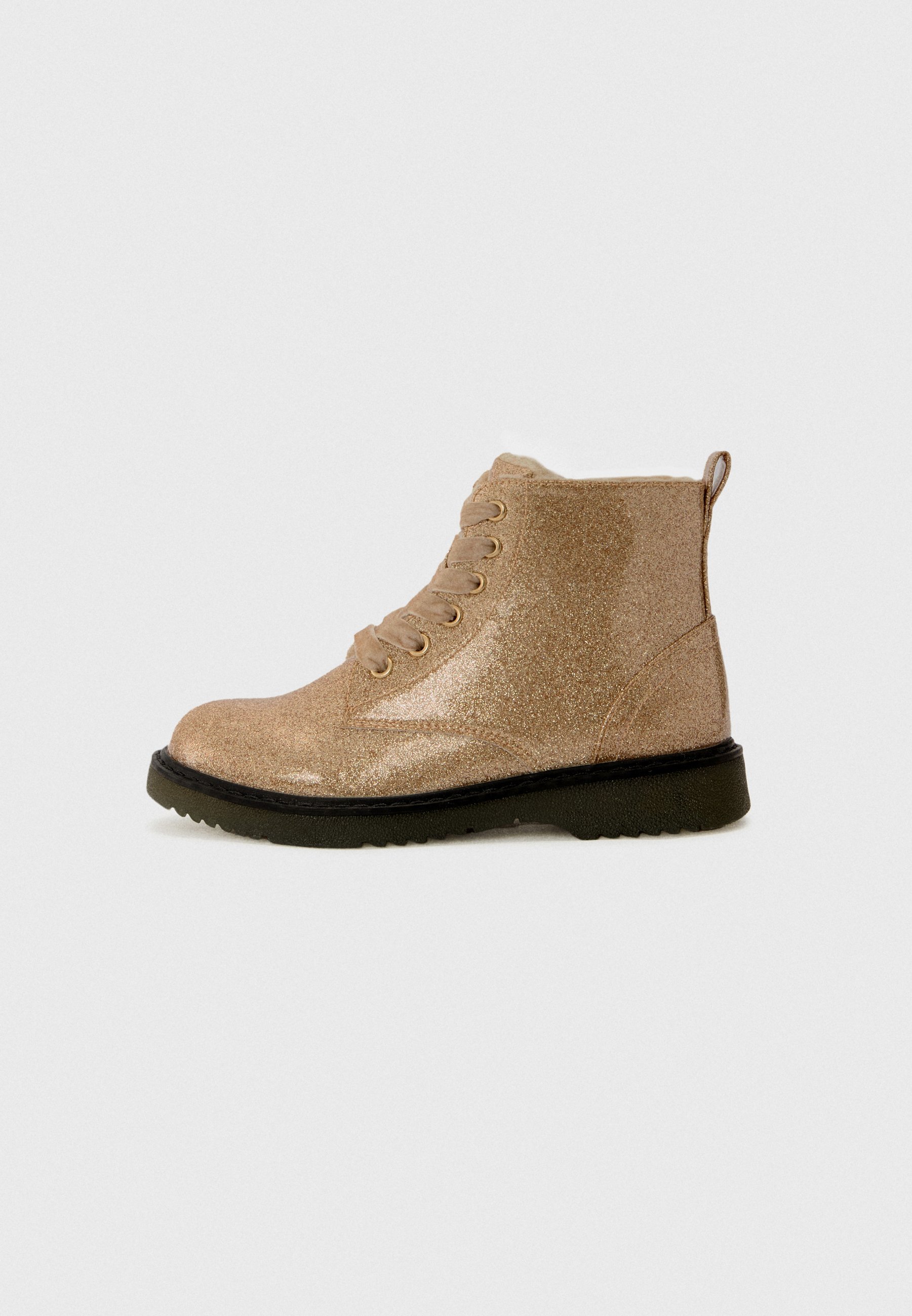 Friboo Classic enkellaarsjes - goudkleurig