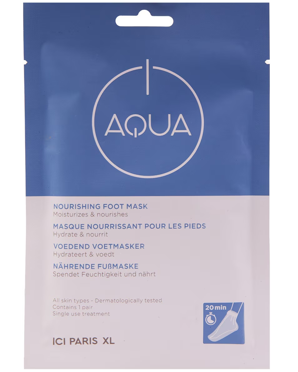 Mască hrănitoare pentru picioare ICI PARIS XL AQUA