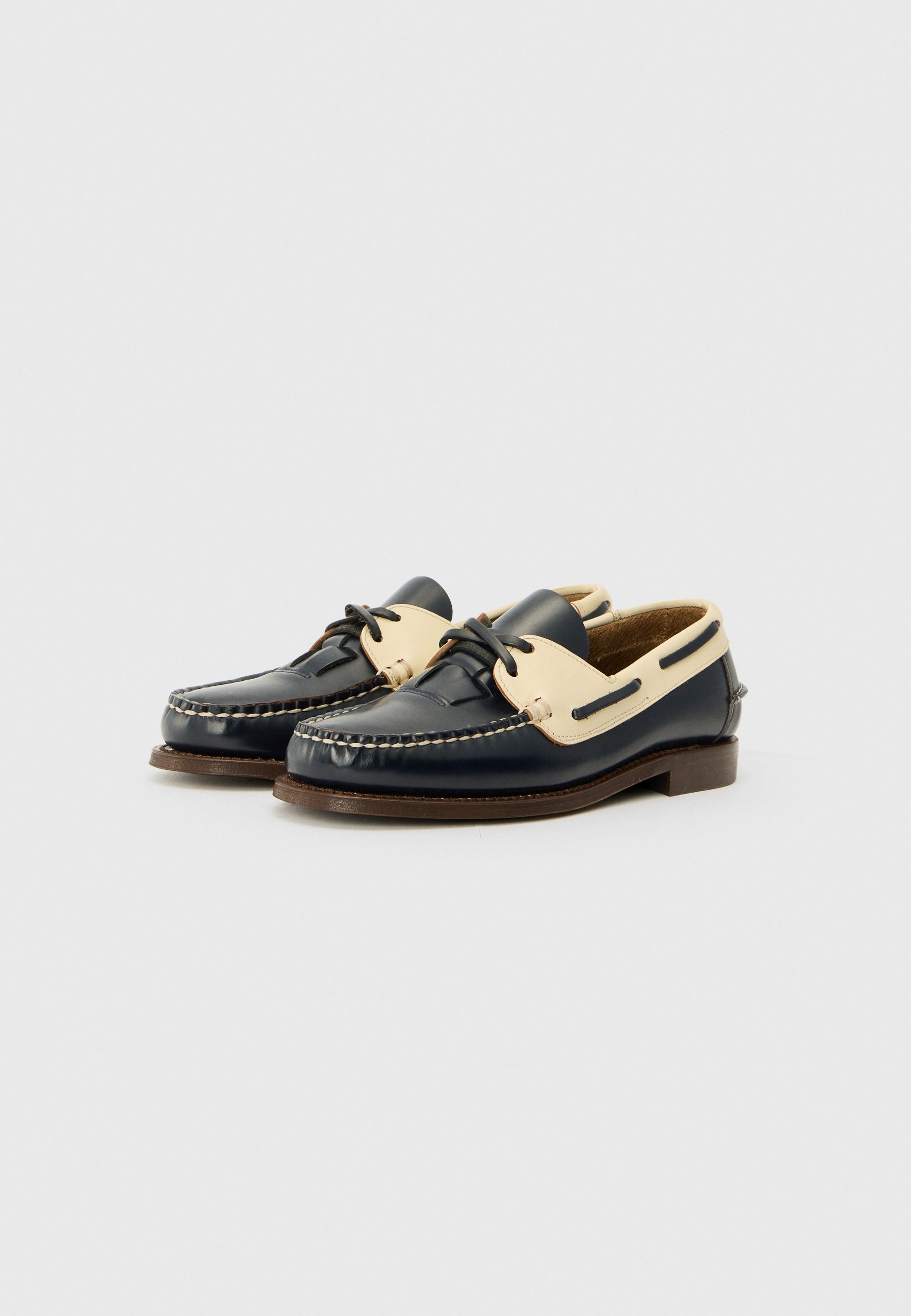 Hereu SALER - Sapatos náuticos - azul marinho escuro/creme