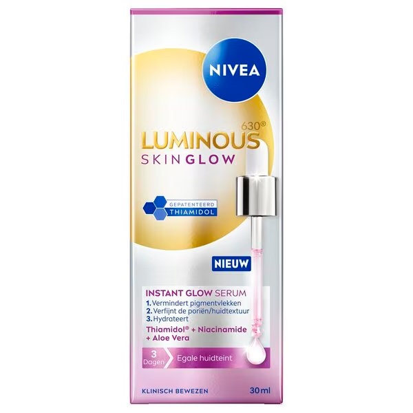 NIVEA Luminous630 Skin Glow серум за тренутни сјај<br>30ml