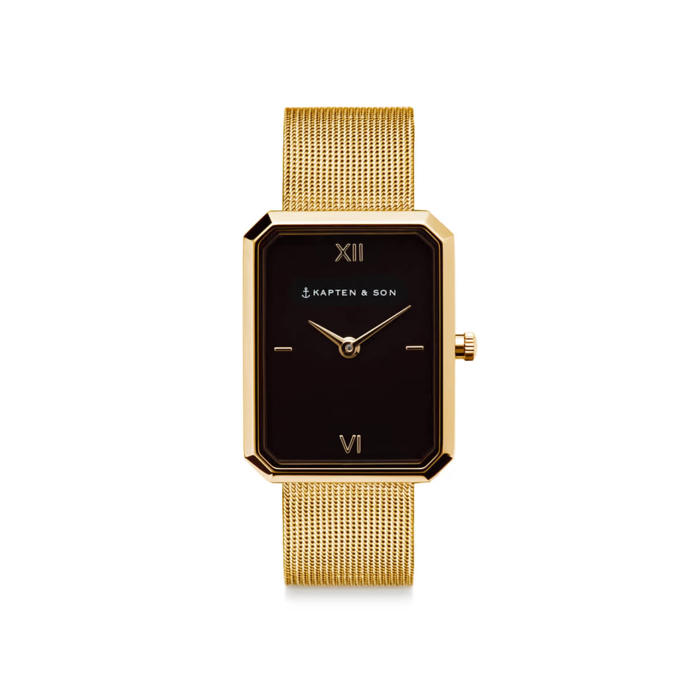 Maille noire Grace Gold