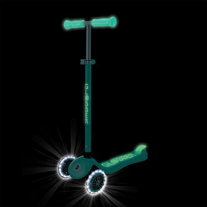 Dreiradroller - GLOBBER - PRIMO PLUS LICHTER - Mint