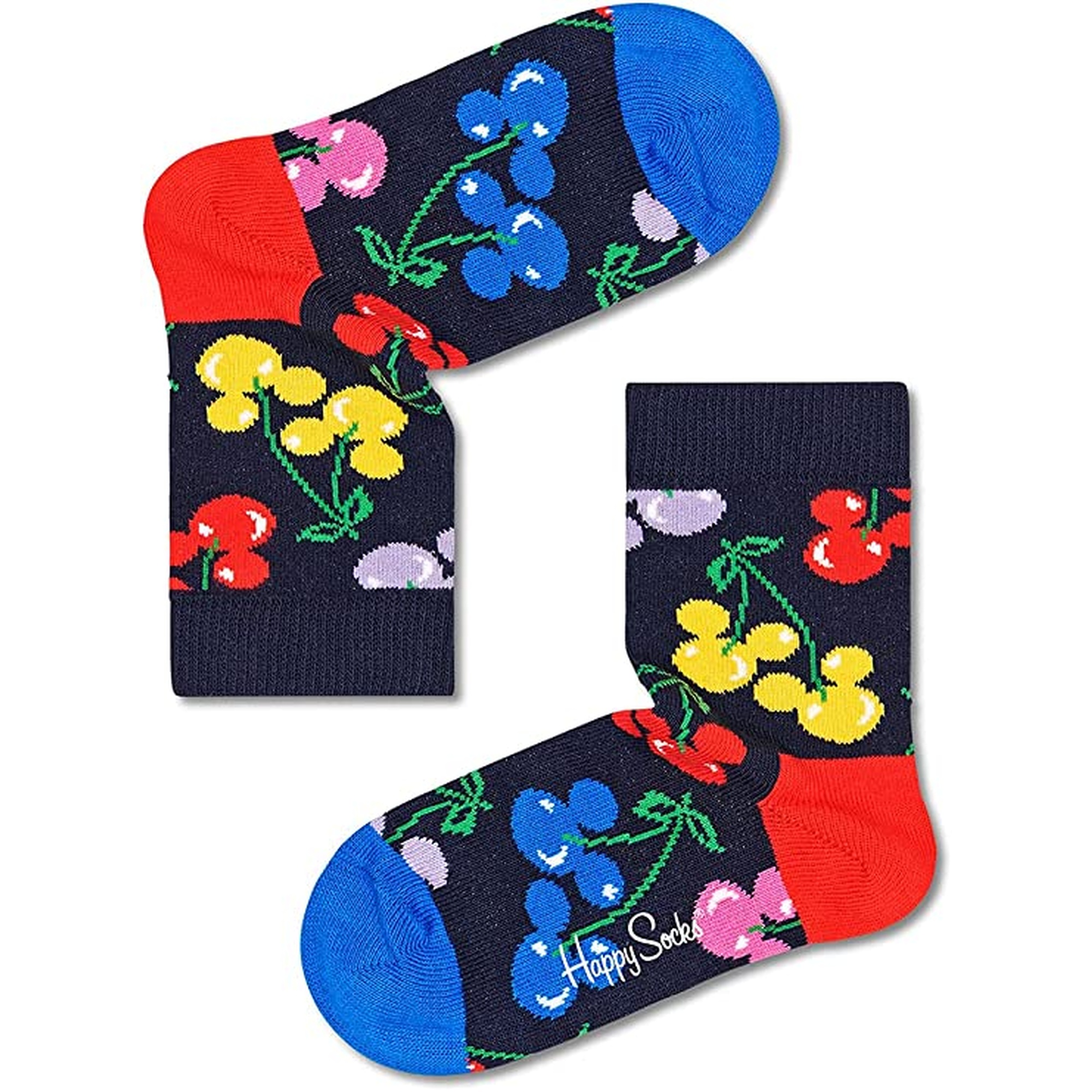 Conjunto de presente com 3 pares de meias infantis da Disney