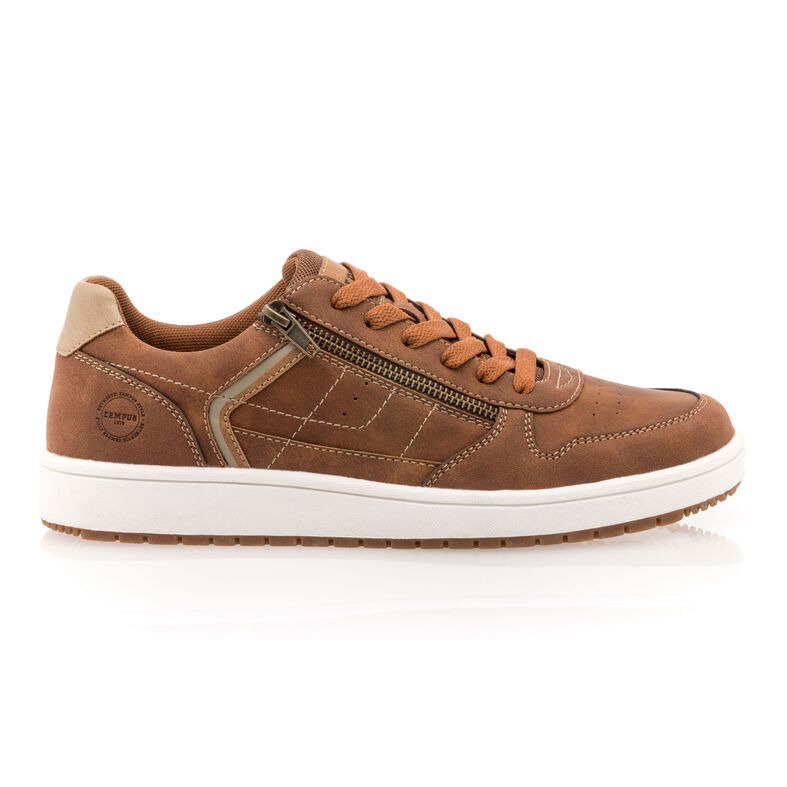 Zapatillas deportivas para hombre color marrón