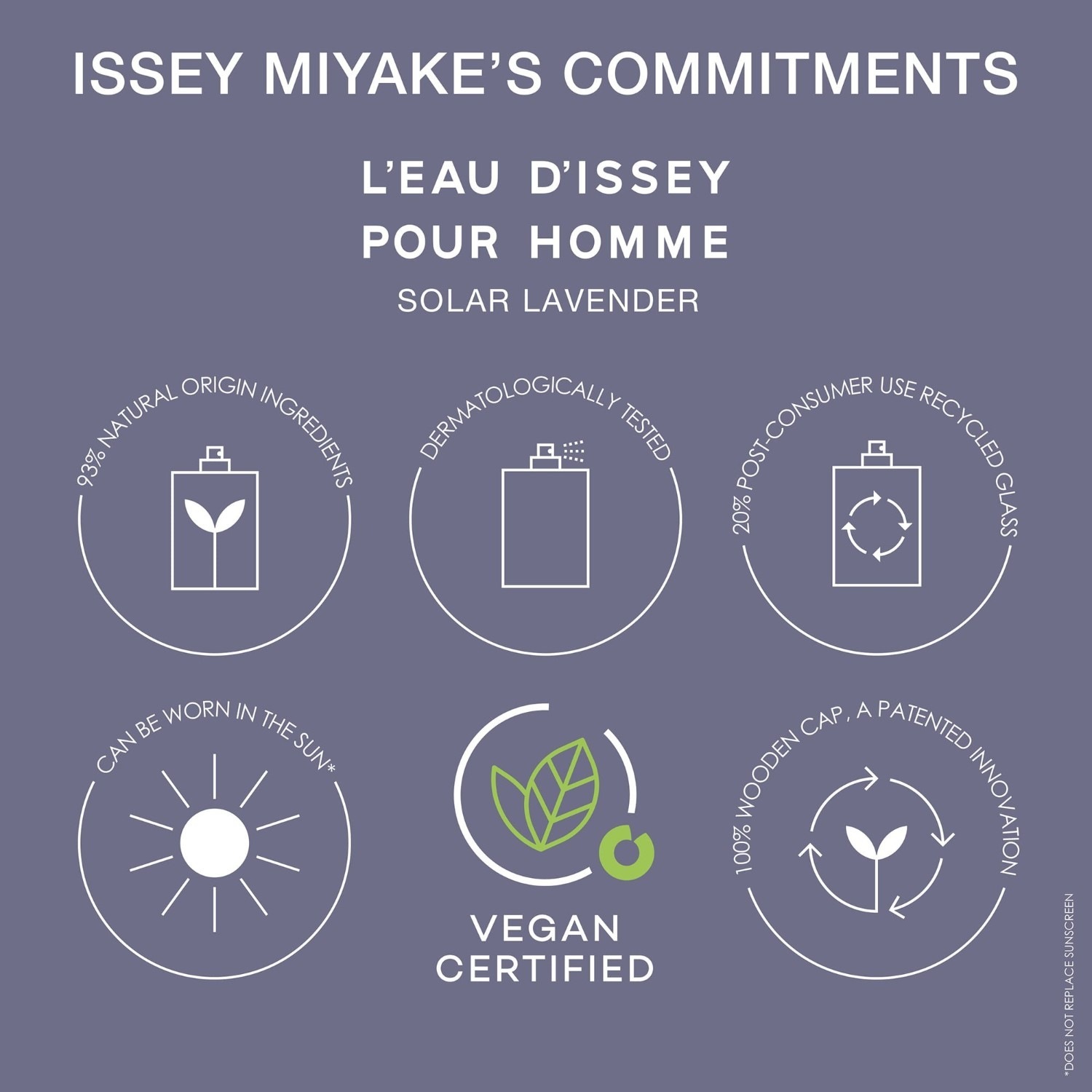 Issey Miyake tualetinis vanduo L'Eau d'Issey pour Homme Solar Levandų tualetinis vanduo Au de Toilette Intense - 50 ml