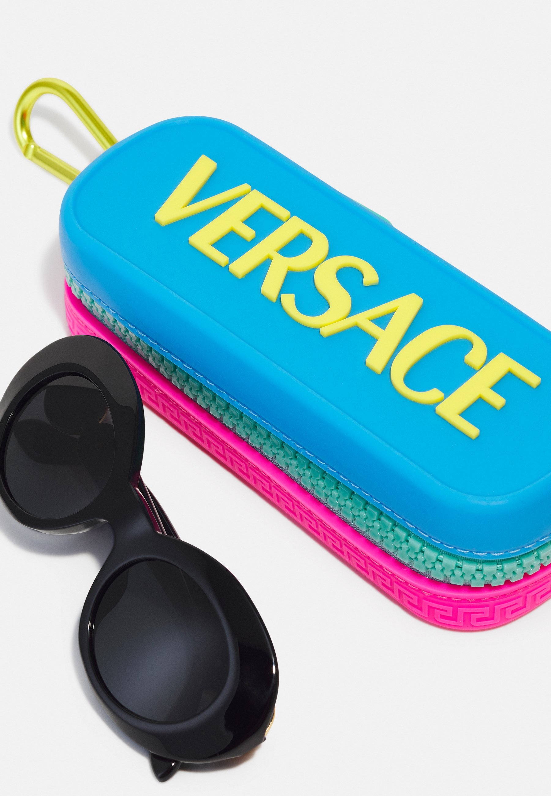 Versace 7-10 jaar unisex - Zonnebril - zwart/donkergrijs