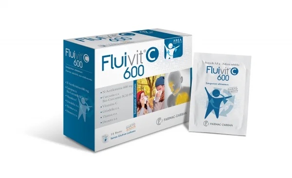 FARMAC-ZABBAN Fluivit C 600 supplement 14 zakjes