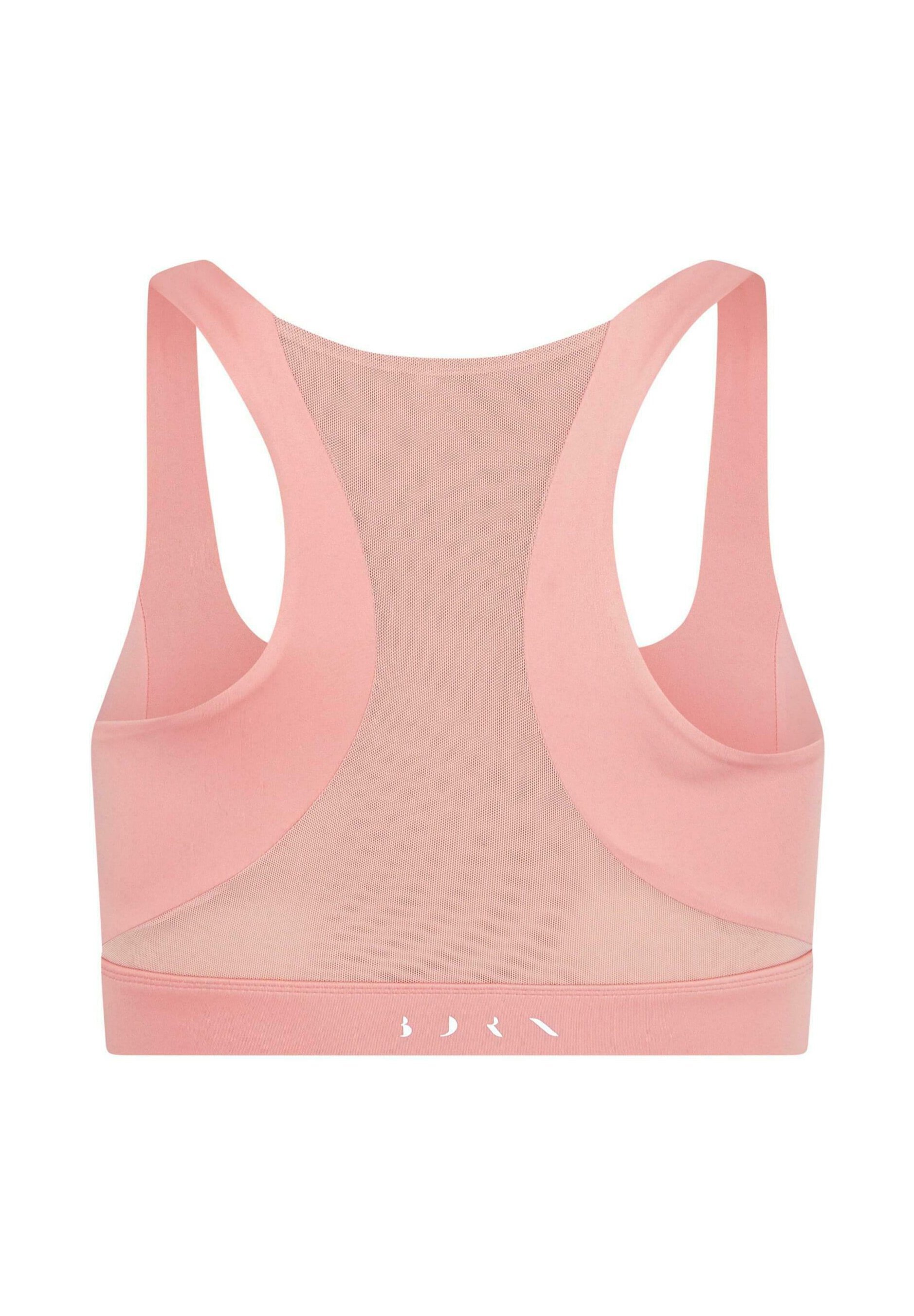 Born Living Yoga sportbeha met medium ondersteuning - roze