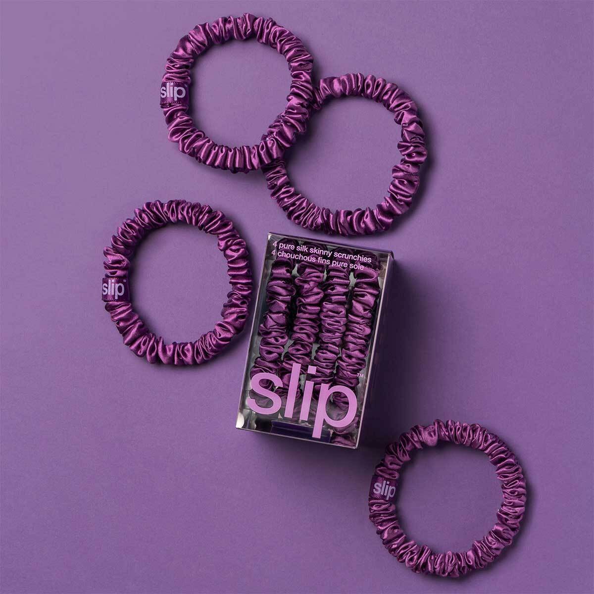 Elastici per capelli in pura seta – confezione da 4