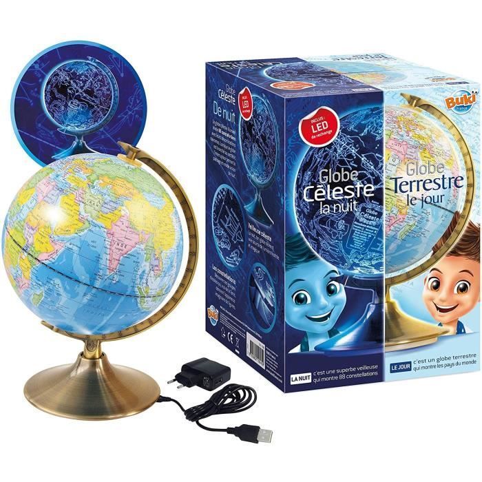 Day and Night Globe - Educational Game - Discovery Game - Buki