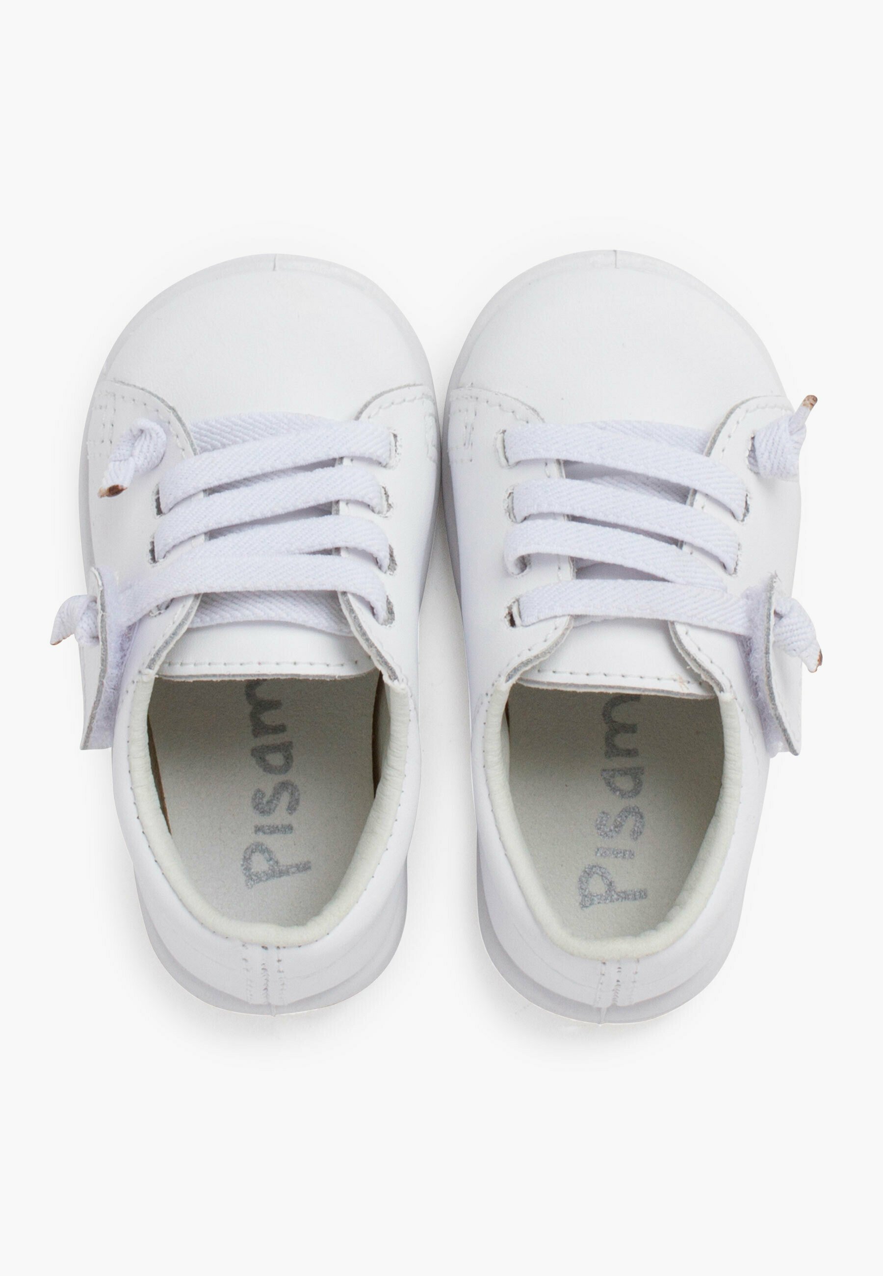 Pisamonas CORDONES ELÁSTICOS - Chaussures premiers pas - blanco