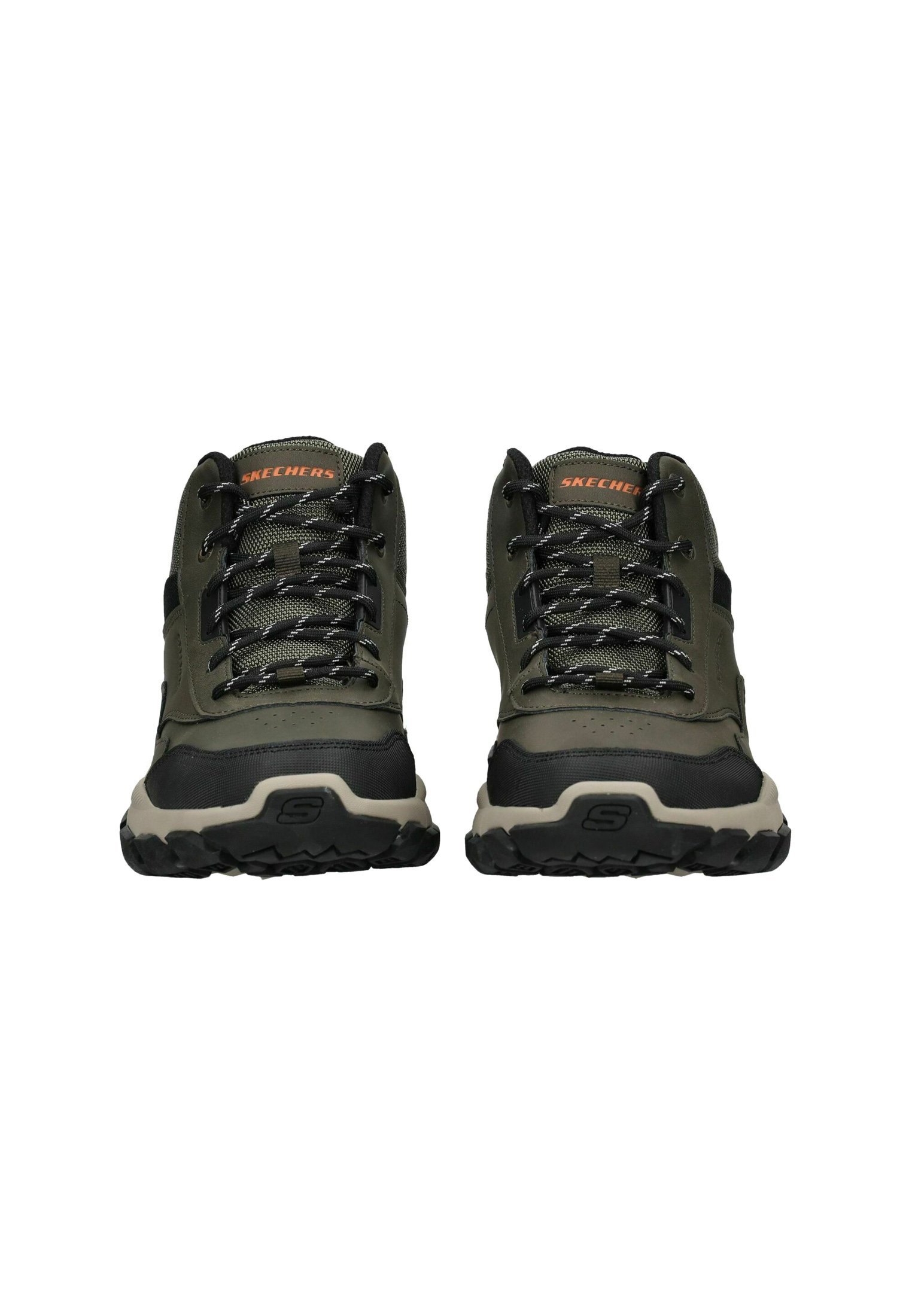 Stivaletti stringati Skechers - verde oliva