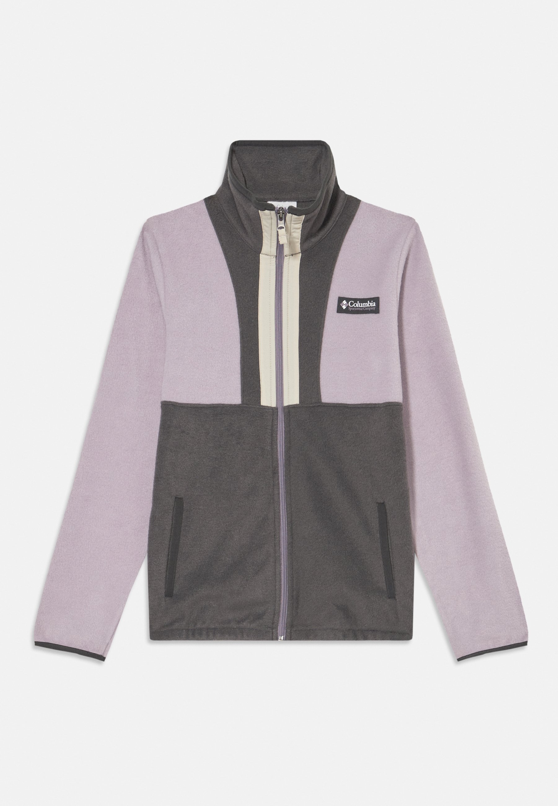 Columbia BACK BOWL FULL ZIP UNISEX - Fleecetakki - shale purple/shark/dark stone